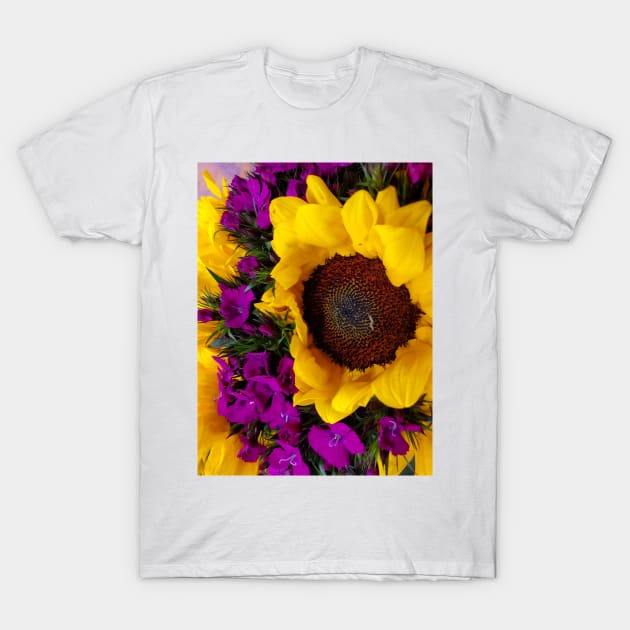 Sunflower Arrangement T-Shirt by Tara Liz Art